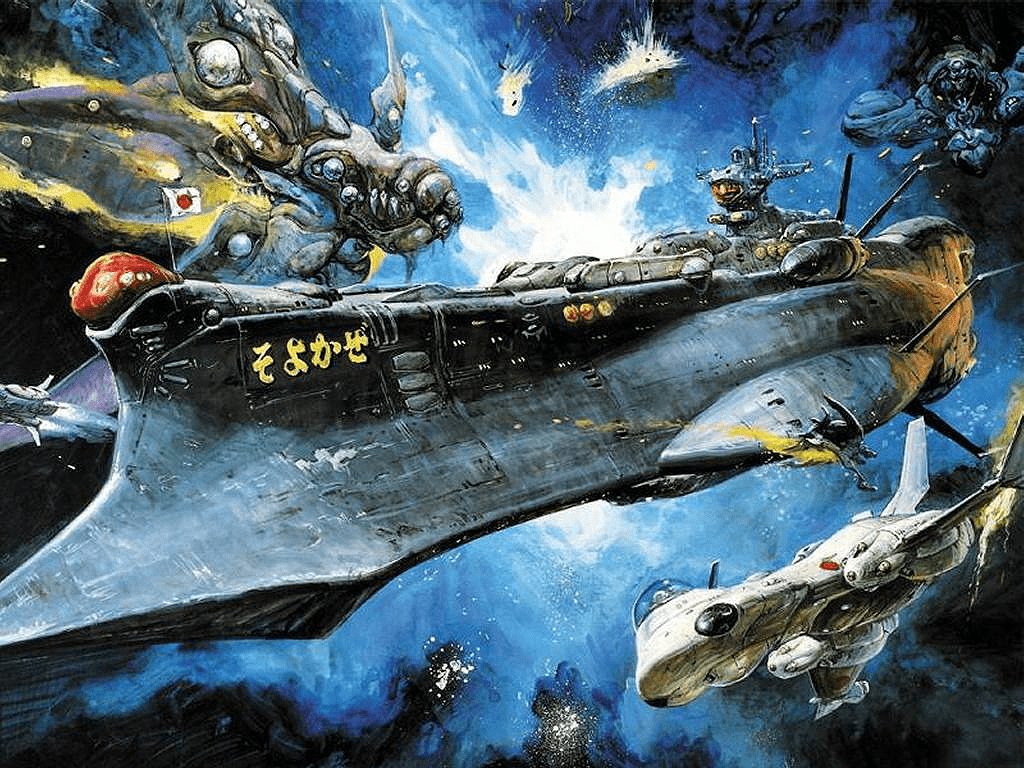 1024x768 Space Battleship Yamato: Concept Art