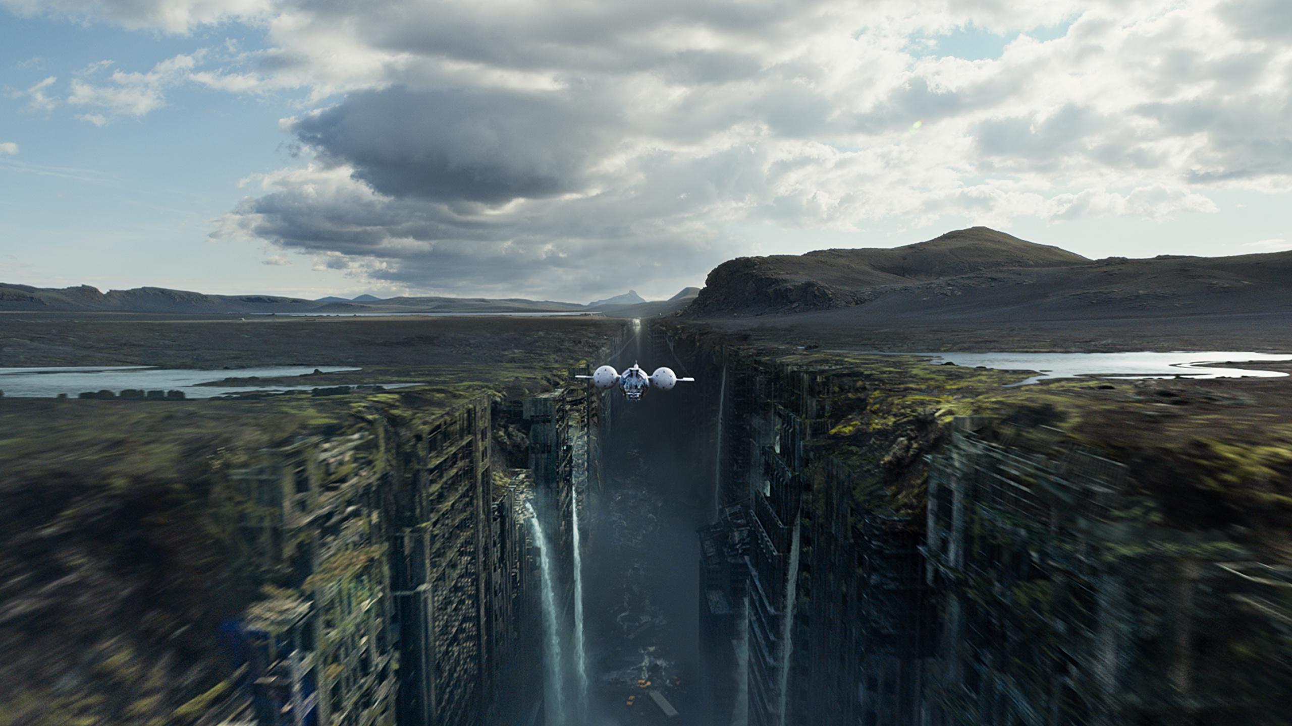 2560x1440 Image Oblivion (2013 film) end of the world Fantasy film 2560x1440