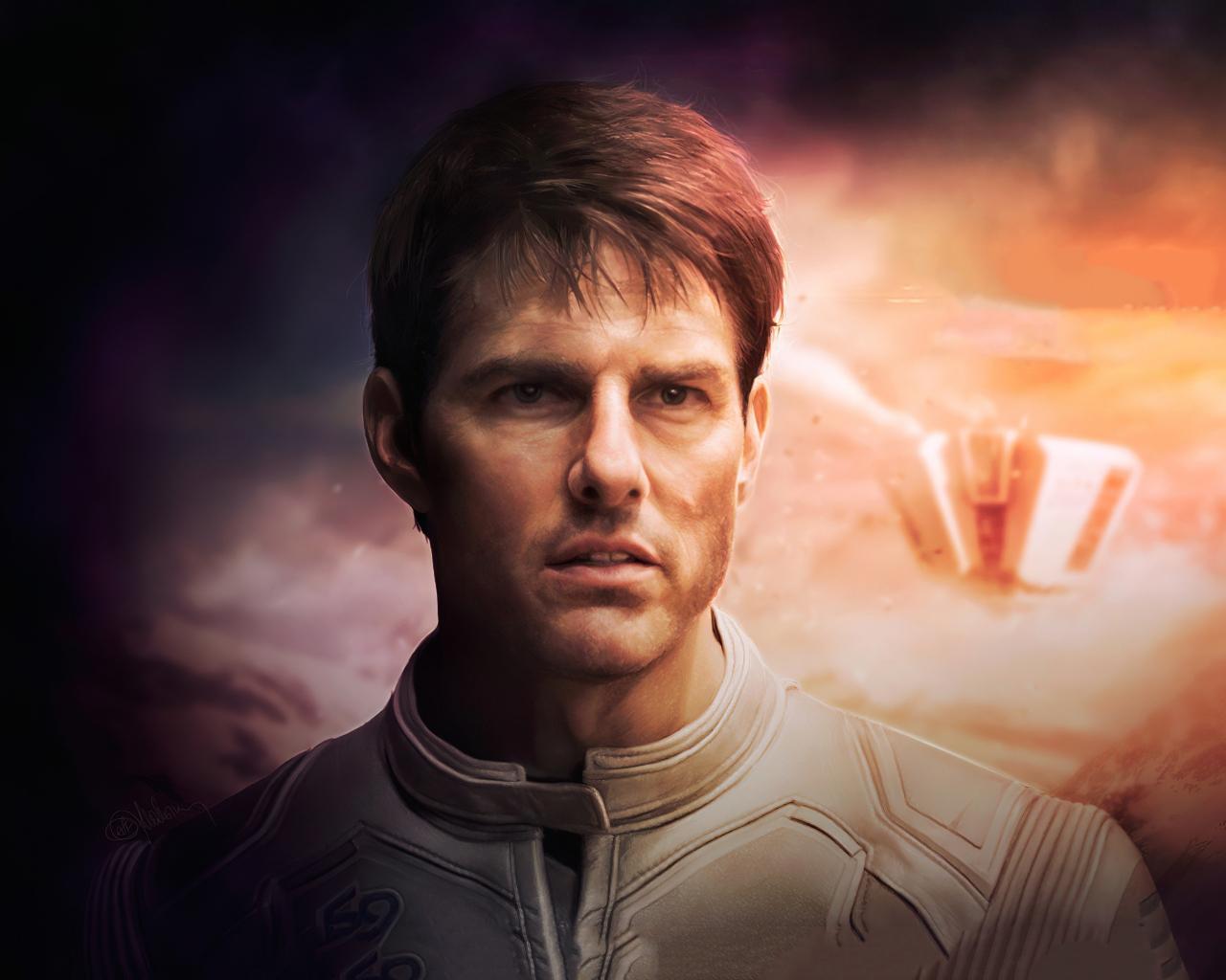 1280x1024 Download wallpaper 1280x1024 tom cruise, oblivion, movie, art, standard 5:4 fullscreen wallpaper, 1280x1024 HD background, 23275