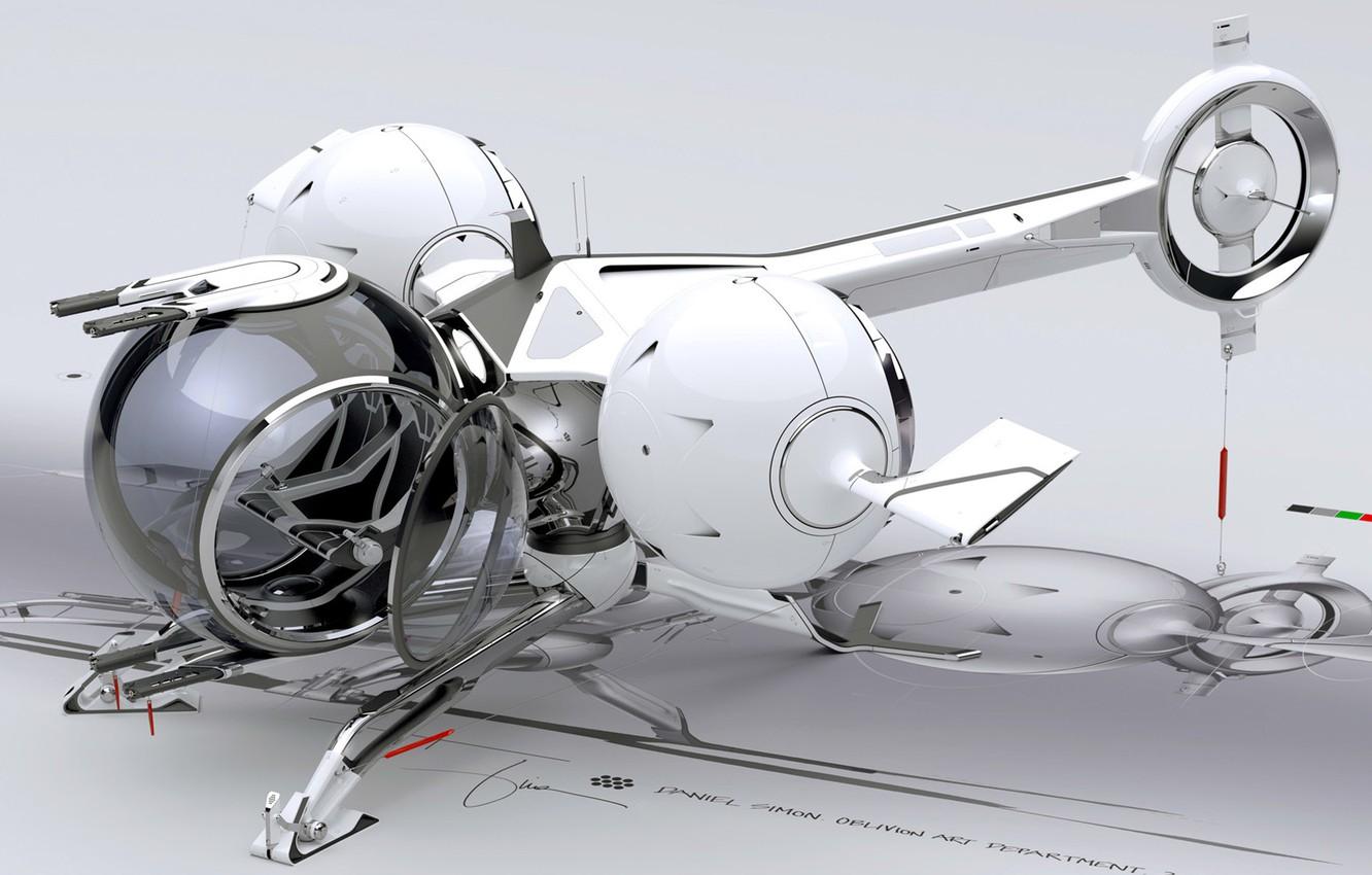 1332x850 Wallpaper fiction, the film, Oblivion, The Bubbleship image for desktop, section фильмы