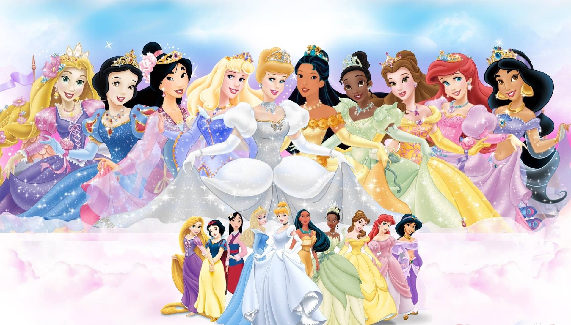 1920x1094 Download Cute Disney Princesses Wallpaper