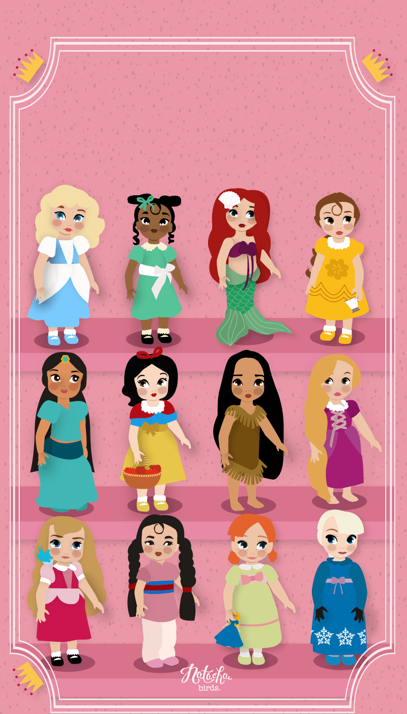 800x1404 iPhone 11 Disney Princess Wallpaper