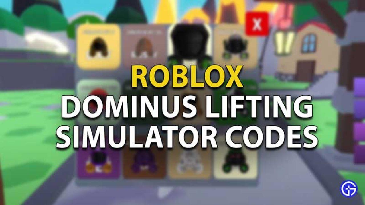 1280x720 Roblox Dominus Lifting Simulator Codes (January 2023)