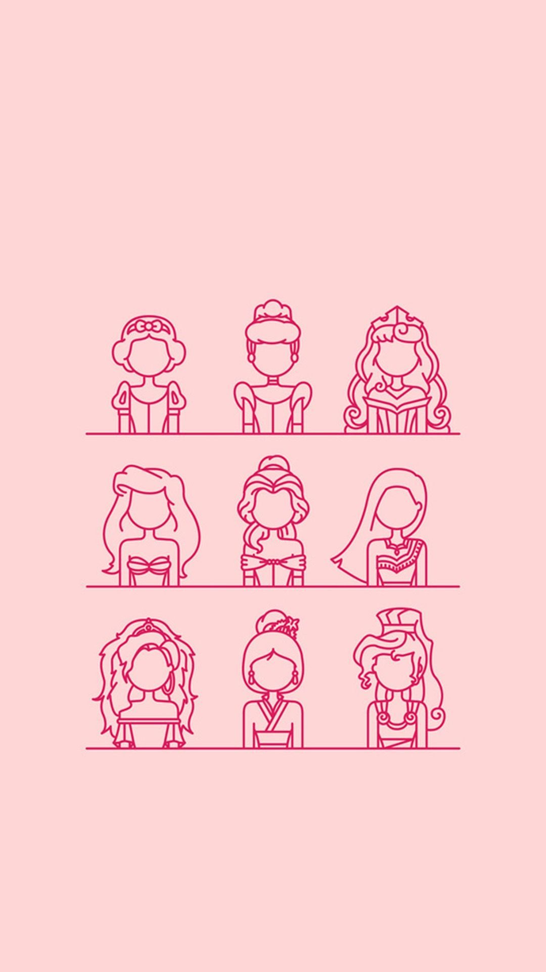 1080x1920 Princess iPhone Wallpaper