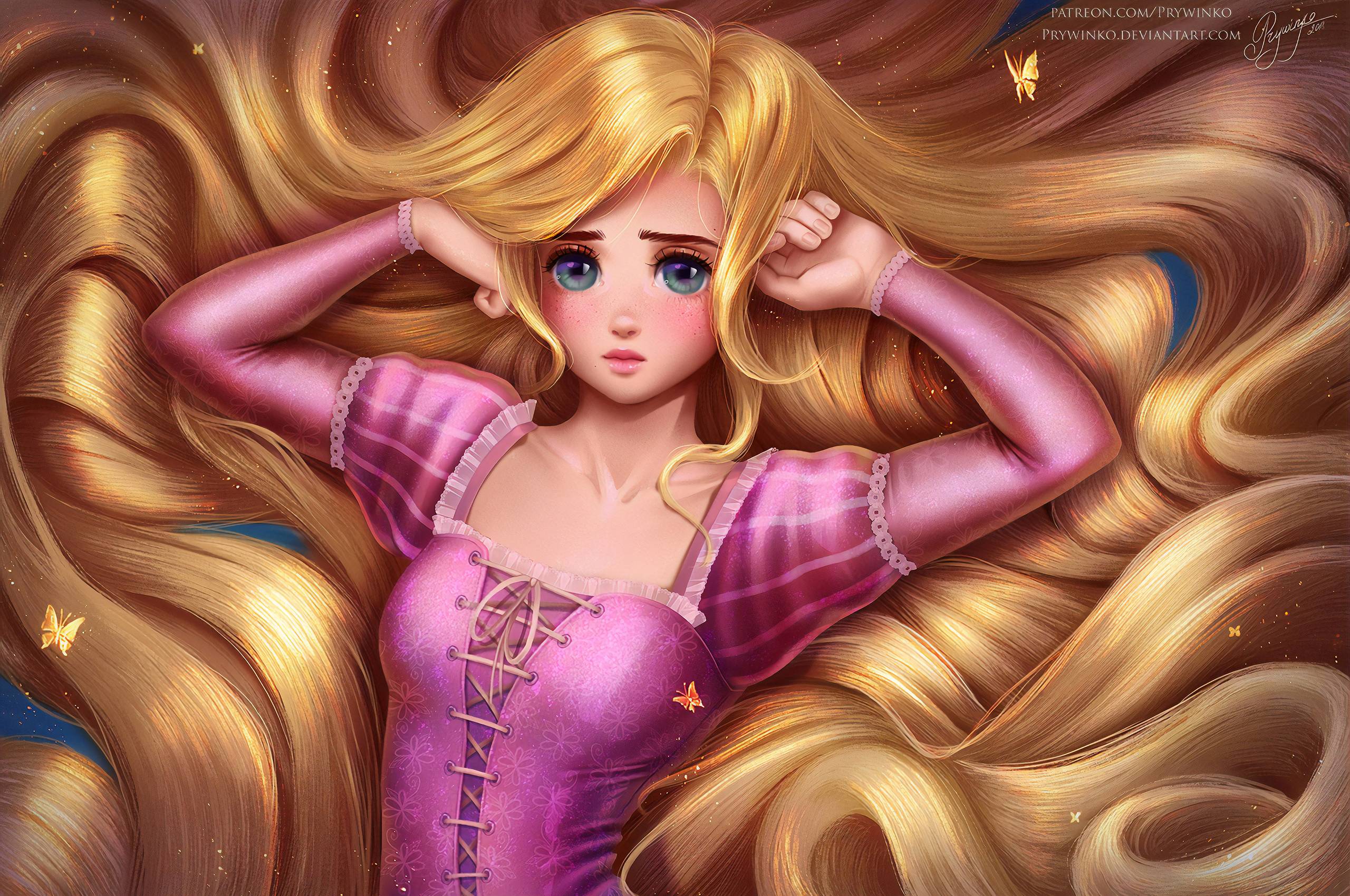 2560x1700 Rapunzel Disney Princess 4k Chromebook Pixel HD 4k Wallpaper, Image, Background, Photo and Picture