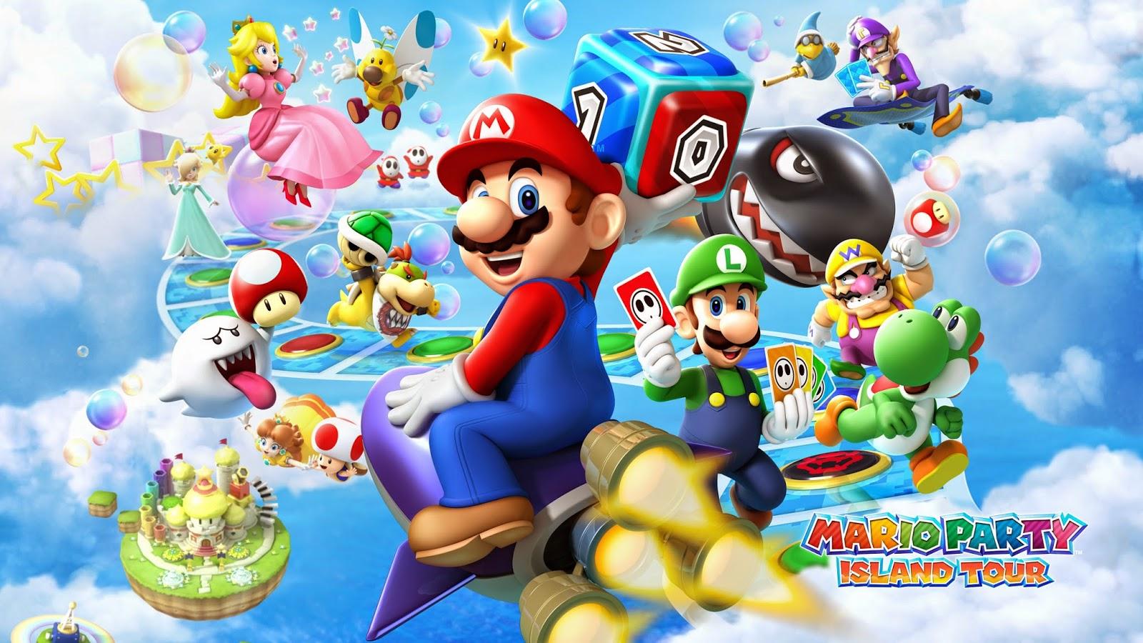 1600x900 My Super Mario Boy: Mario Party Island Tour Wallpaper