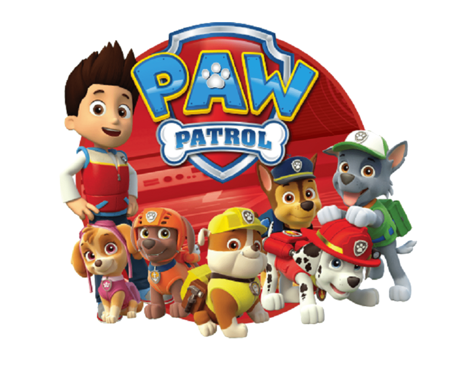 1650x1275 Paw Patrol on tour Edible Frosting Photo Birthday Cake Topper