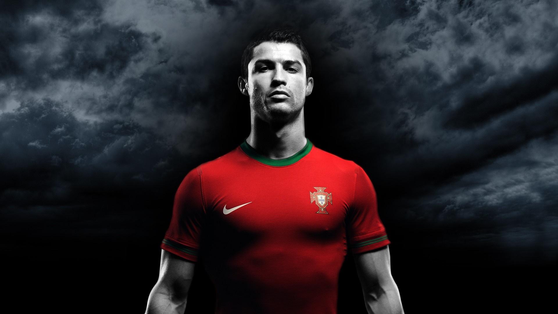 1920x1080 night, Real Madrid, Cristiano Ronaldo, light, darkness, screenshot, computer wallpaper, special effects Gallery HD Wallpaper