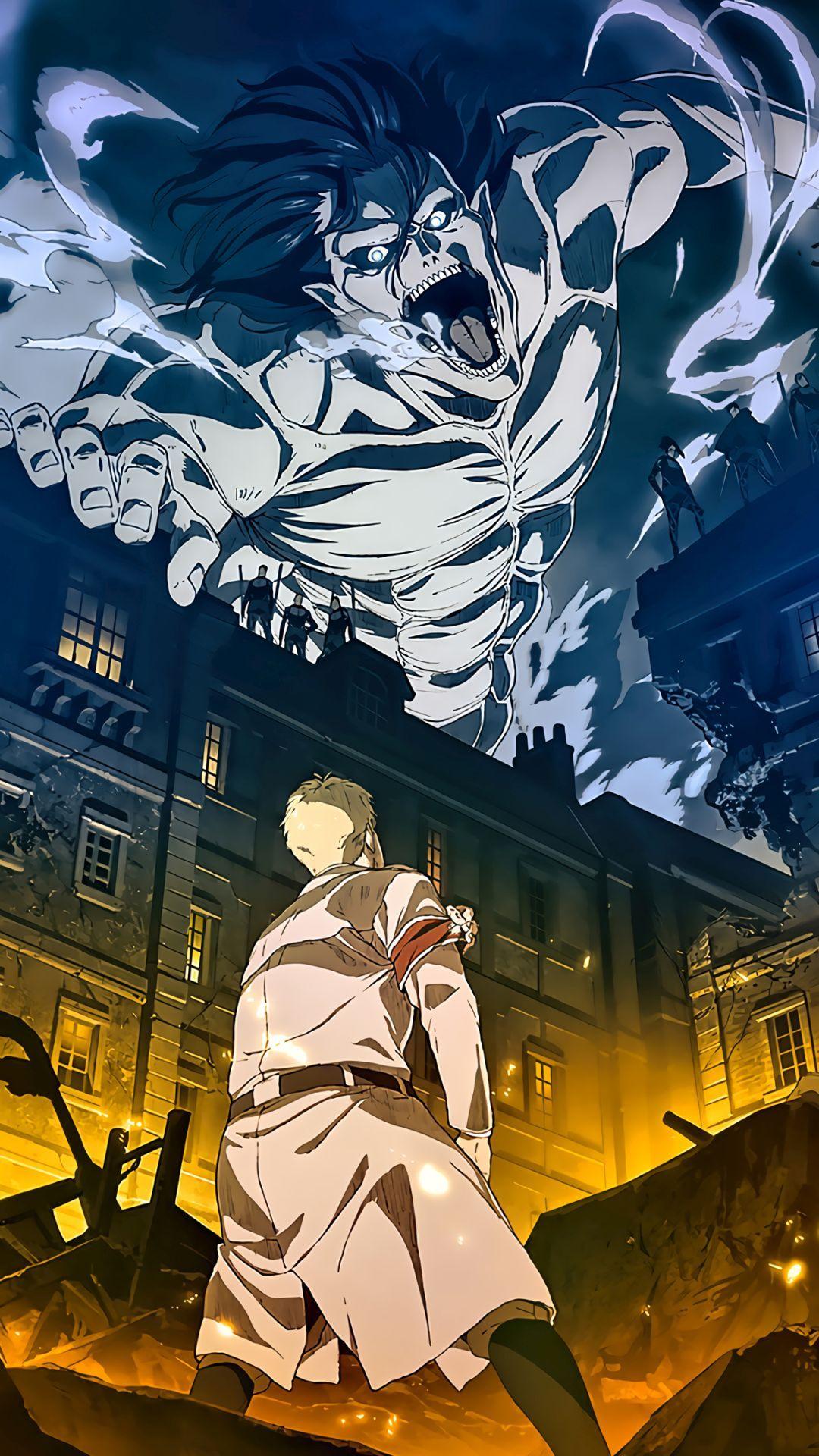 1080x1920 Attack On Titan Wallpaper for mobile phone, tablet, desktop computer and other devices HD and 4K wallpa. Aot wallpaper, Attack on titan art, Attack on titan anime