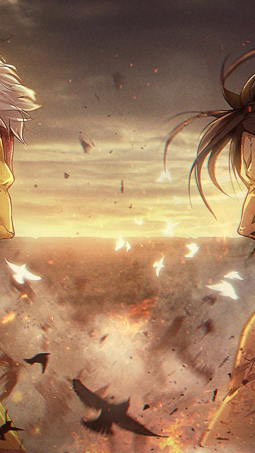 1080x1920 Armored, Titan vs. Attack Titan, Attack on Titan HD Gallery HD Wallpaper