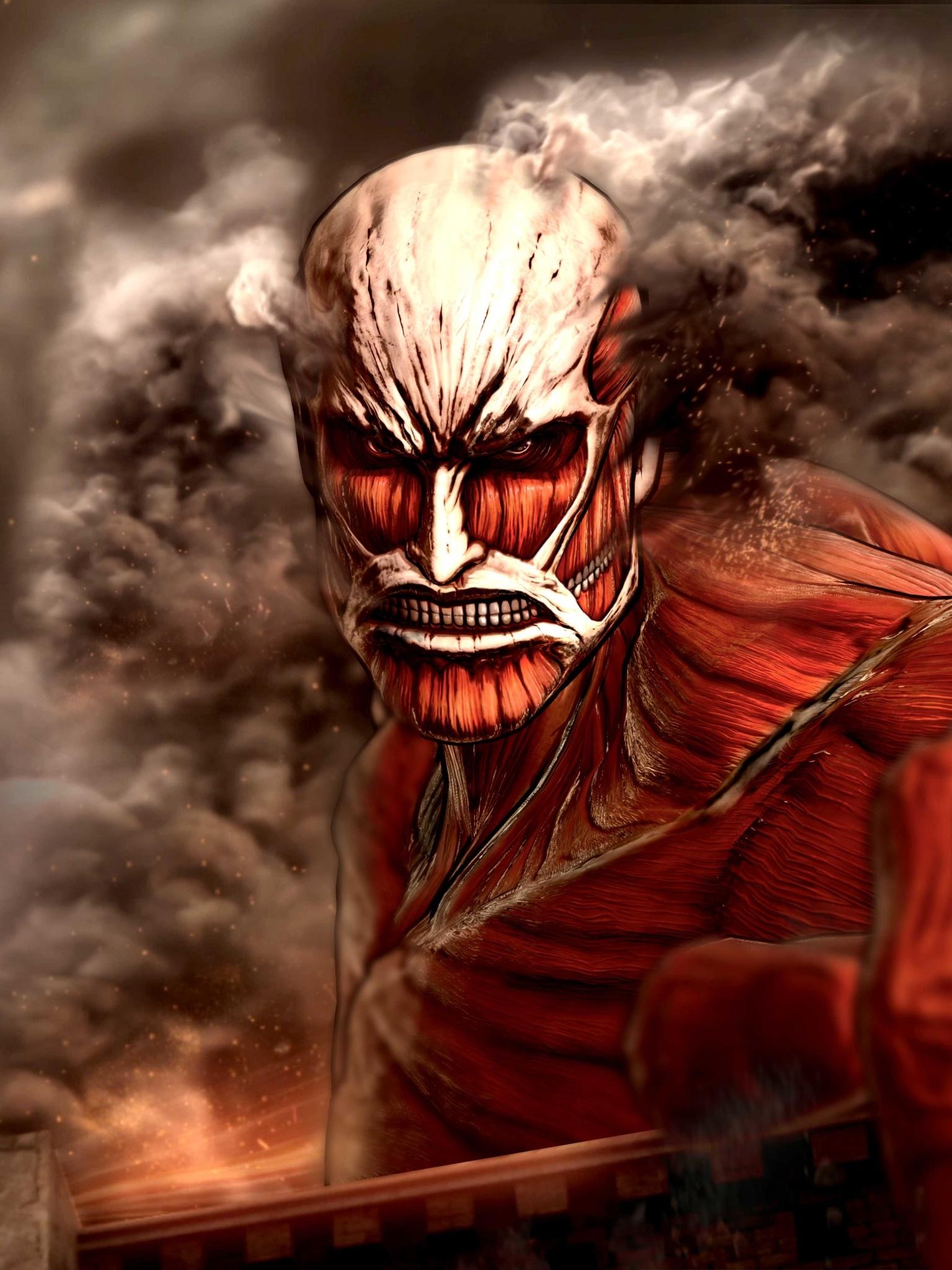 1536x2048 Attack On Titan phone wallpaper 1080P, 2k, 4k Full HD Wallpaper, Background Free Download. Wallpaper Crafter