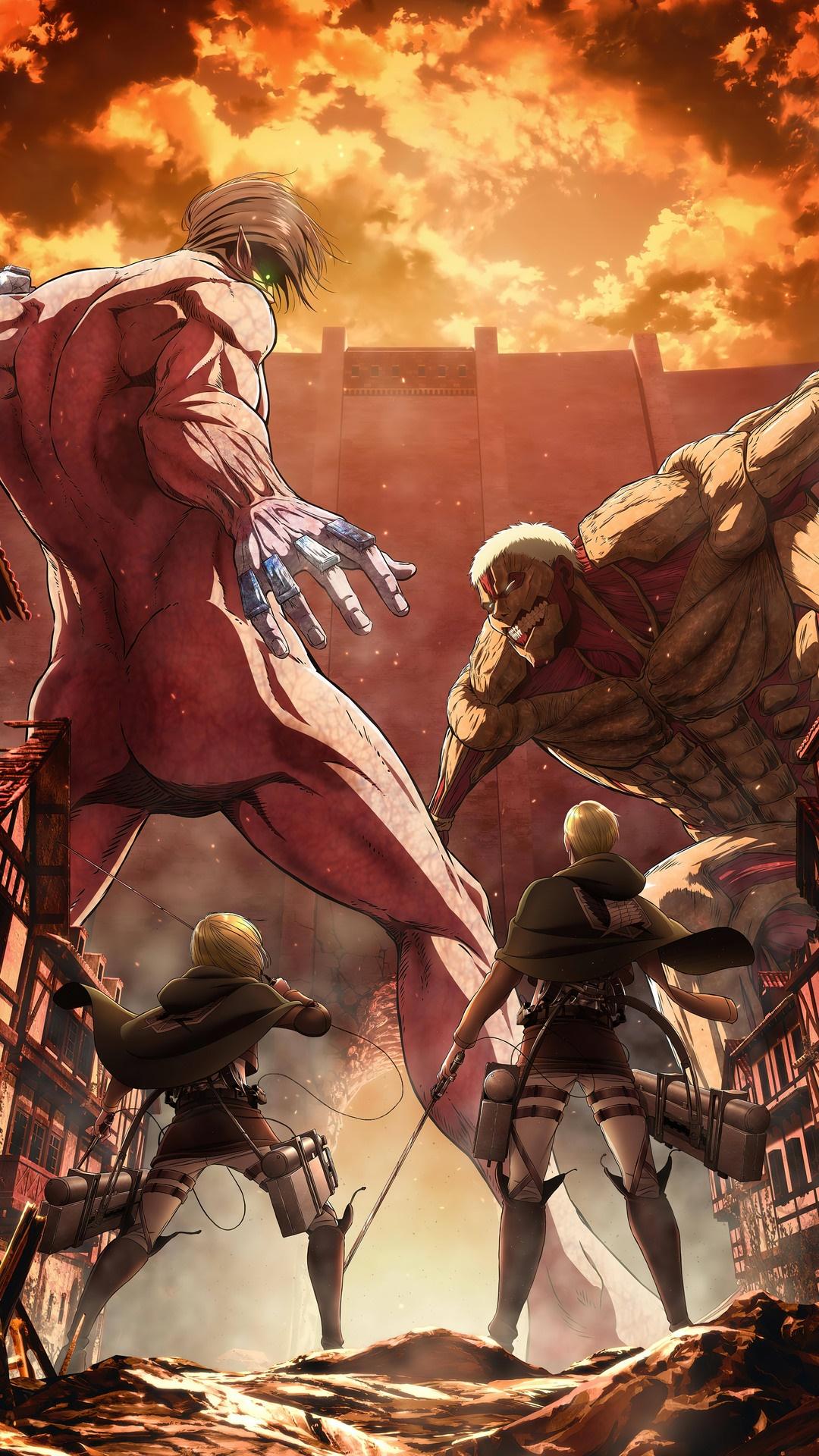 1080x1920 3840x2160 attack on titan 4k HD wallpaper for desktop Gallery HD Wallpaper