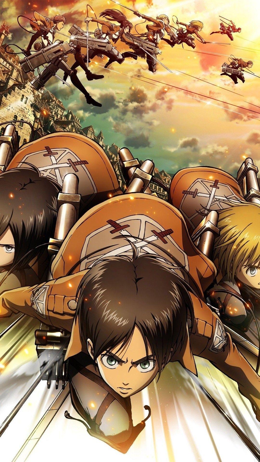 1080x1920 Attack On Titan iPad Wallpaper