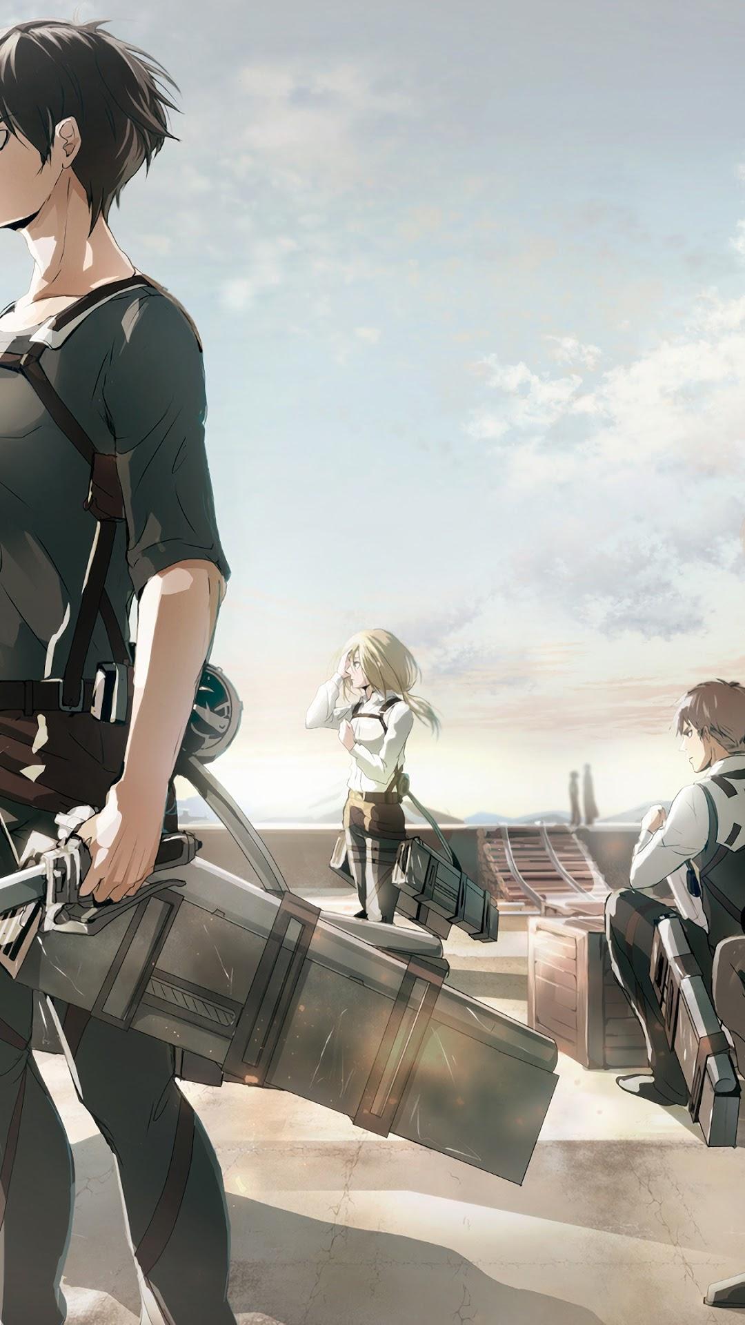 1080x1920 Eren, Levi, Attack on Titan HD Gallery HD Wallpaper