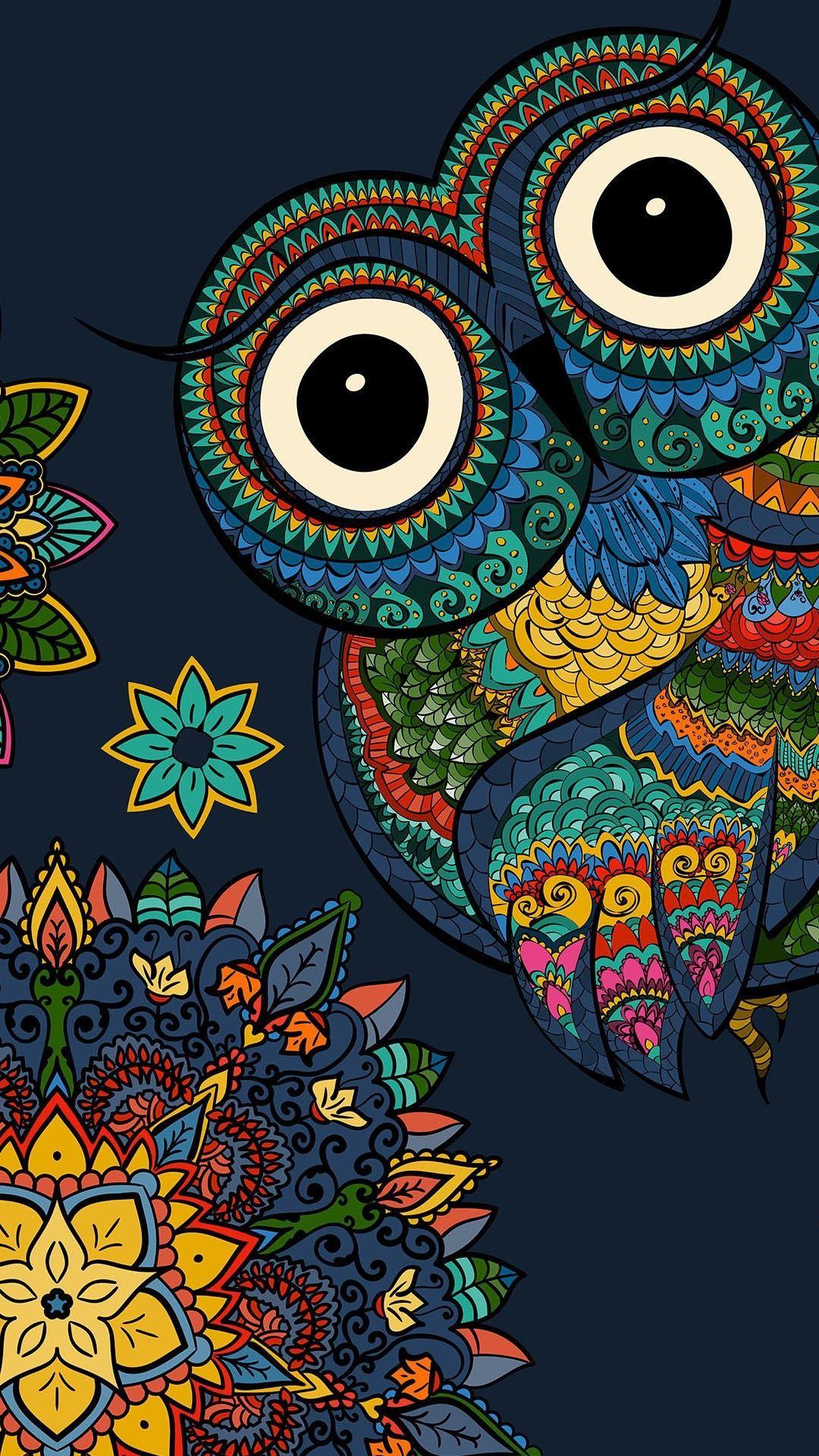 Owl Pattern iPhone Wallpapers - Top Free Owl Pattern iPhone Backgrounds -  WallpaperAccess
