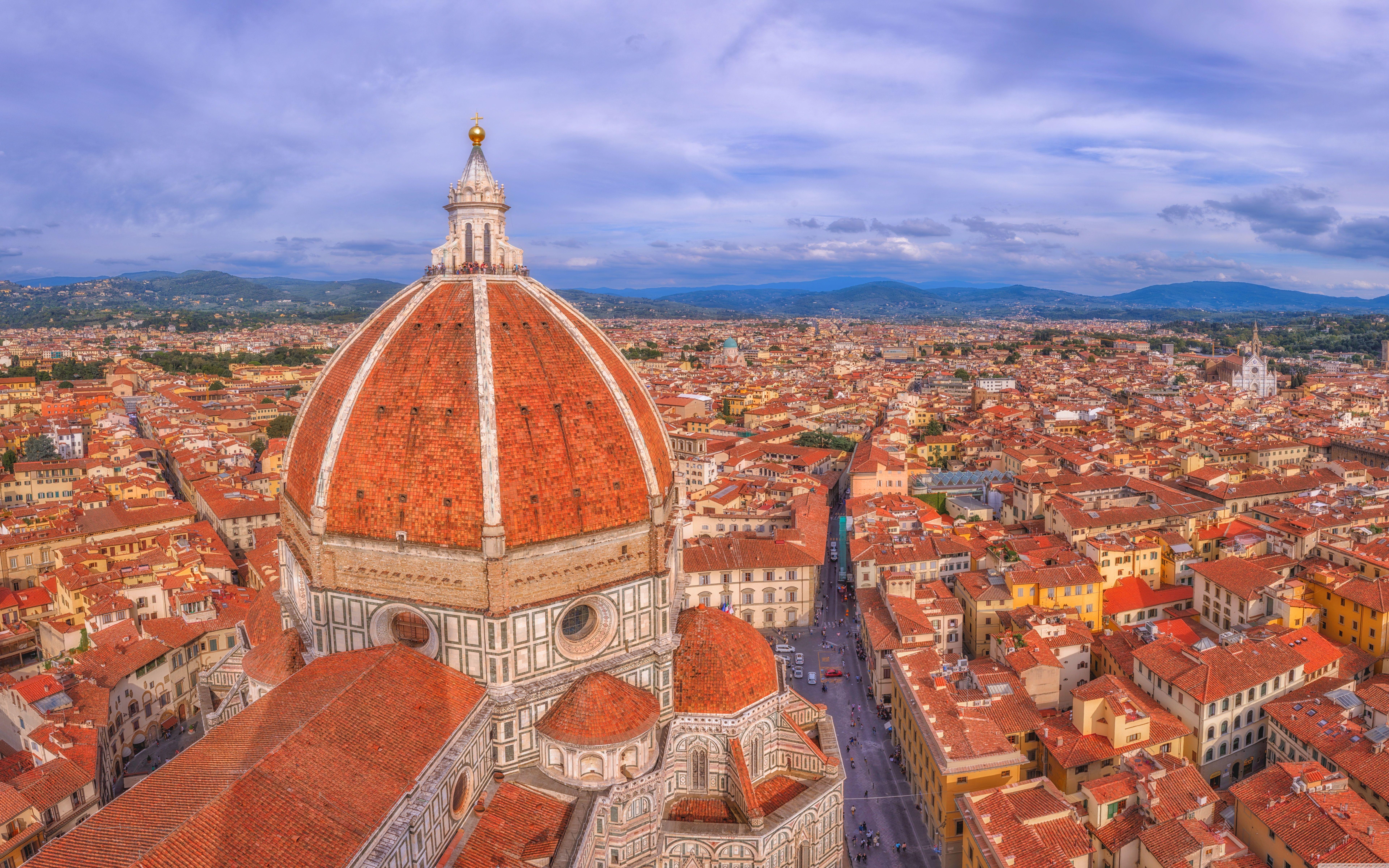 7680x4800 Florence Italy Wallpaper