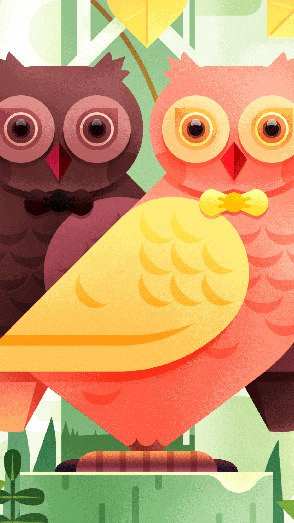 1125x2001 Owl Love