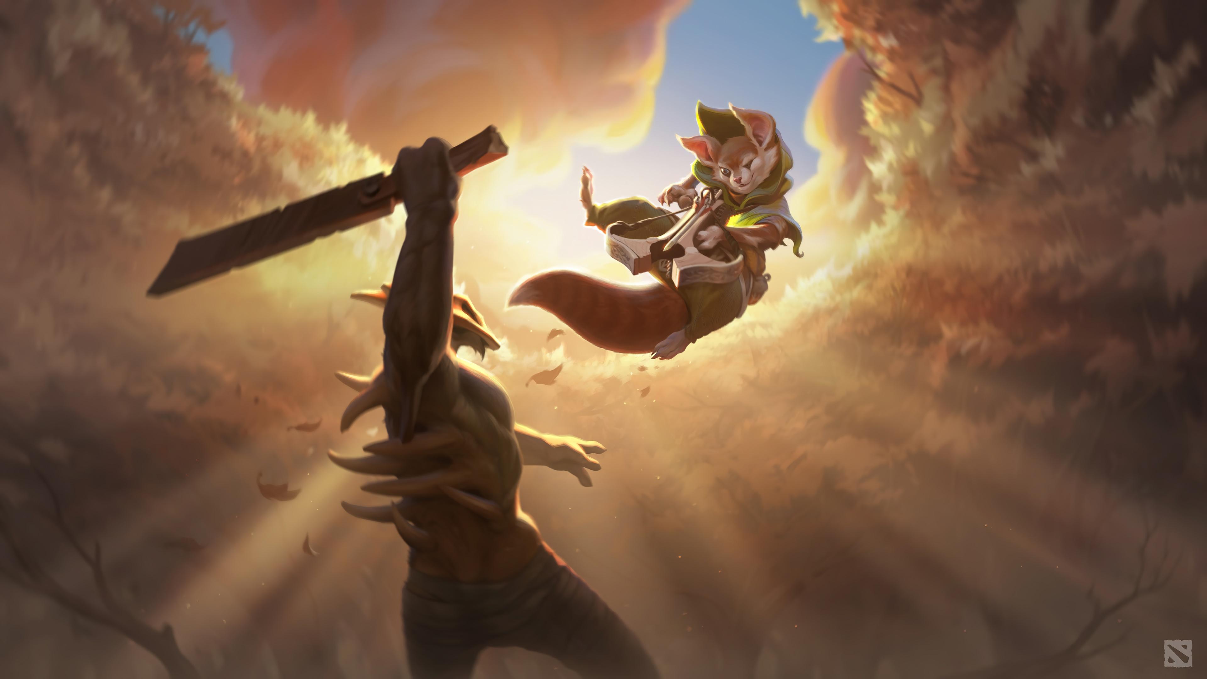 3840x2160 dota game, hoodwink, 4k Gallery HD Wallpaper