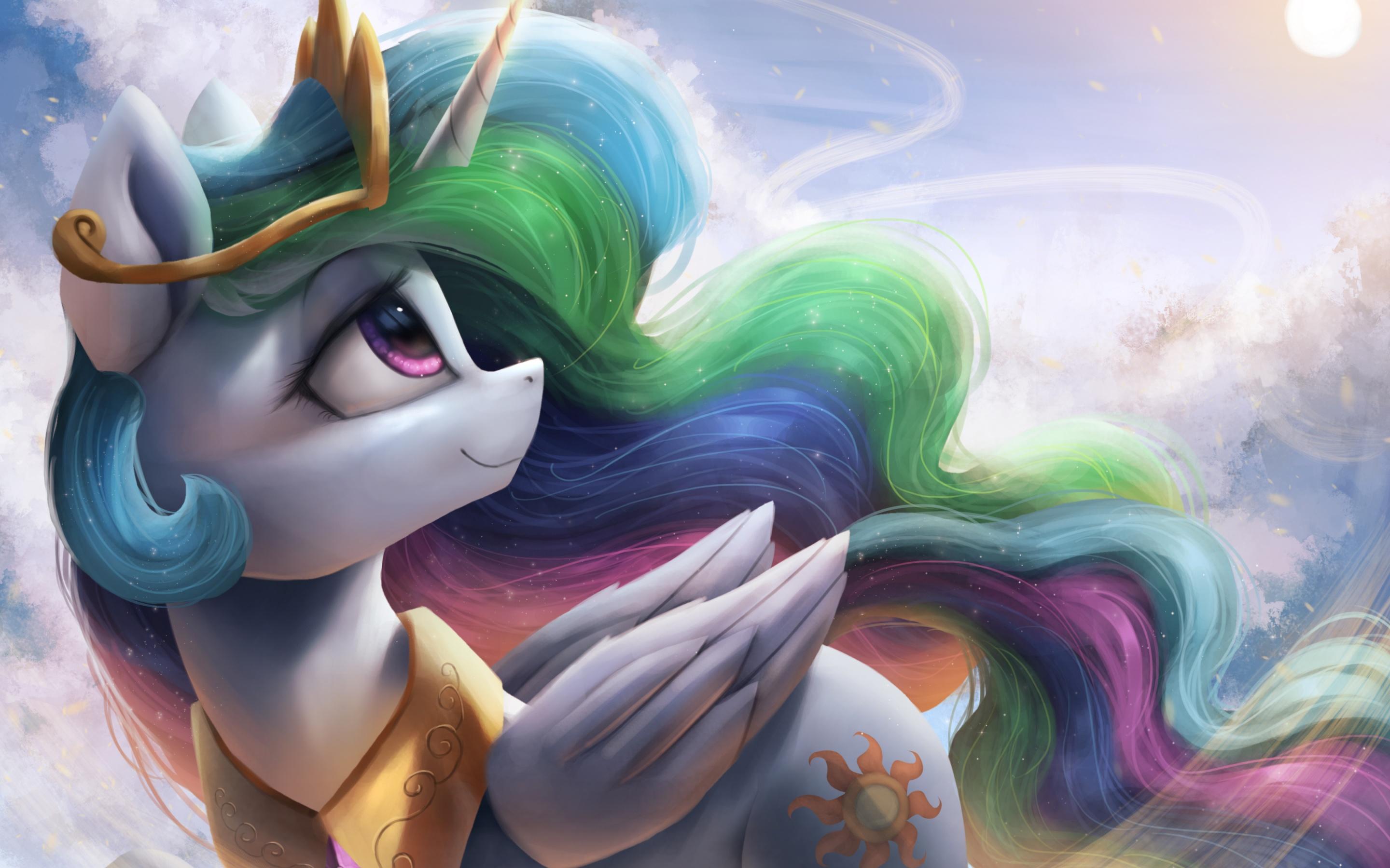 2880x1800 Princess Celestia Wallpaper 4K, Graphics CGI