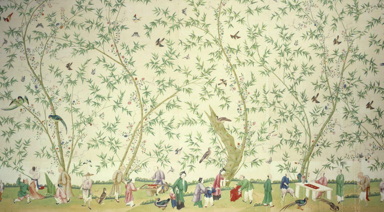 1336x738 Chinese Wallpaper overview. National Trust Collections