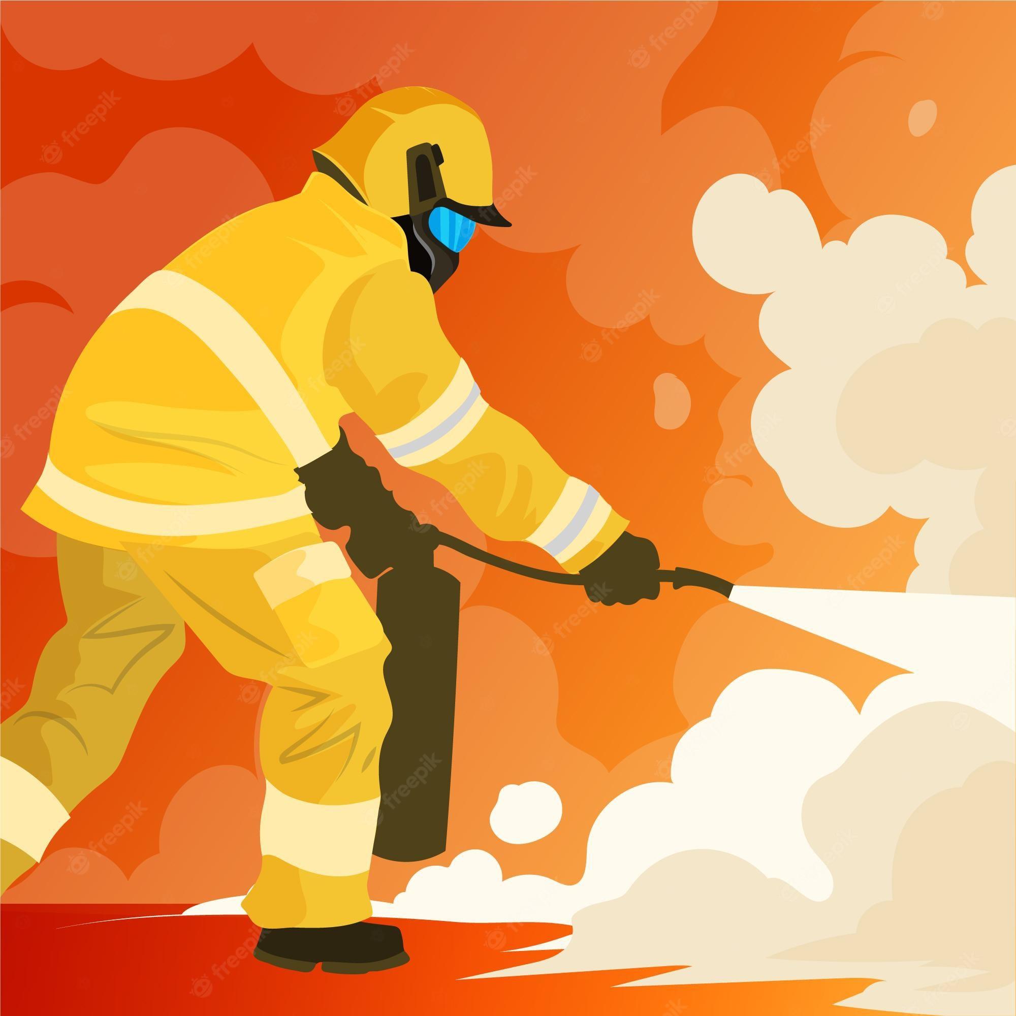 2000x2000 Fire Fighter Image