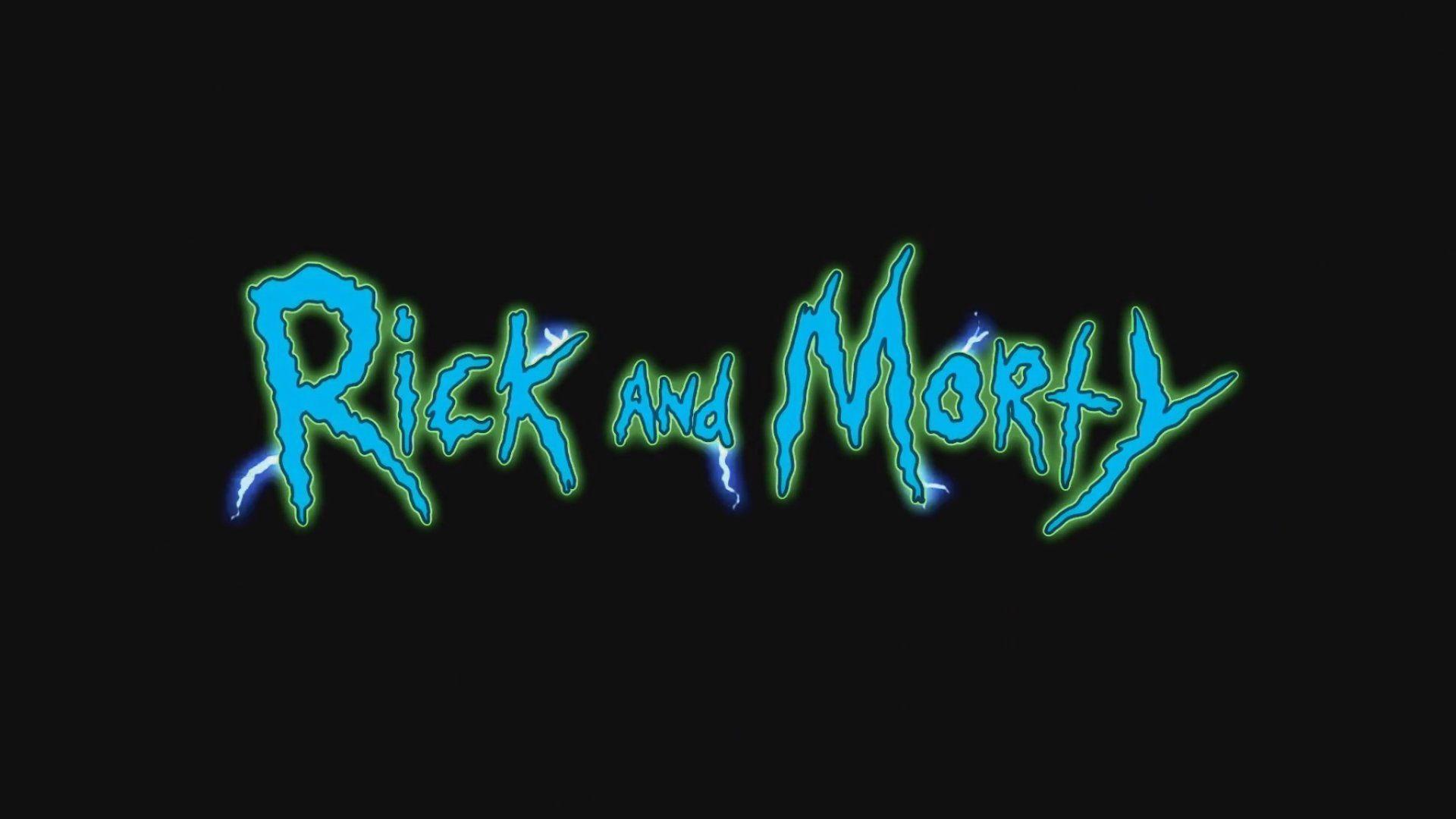 1920x1080 RICK and Morty, Logo Wallpaper!