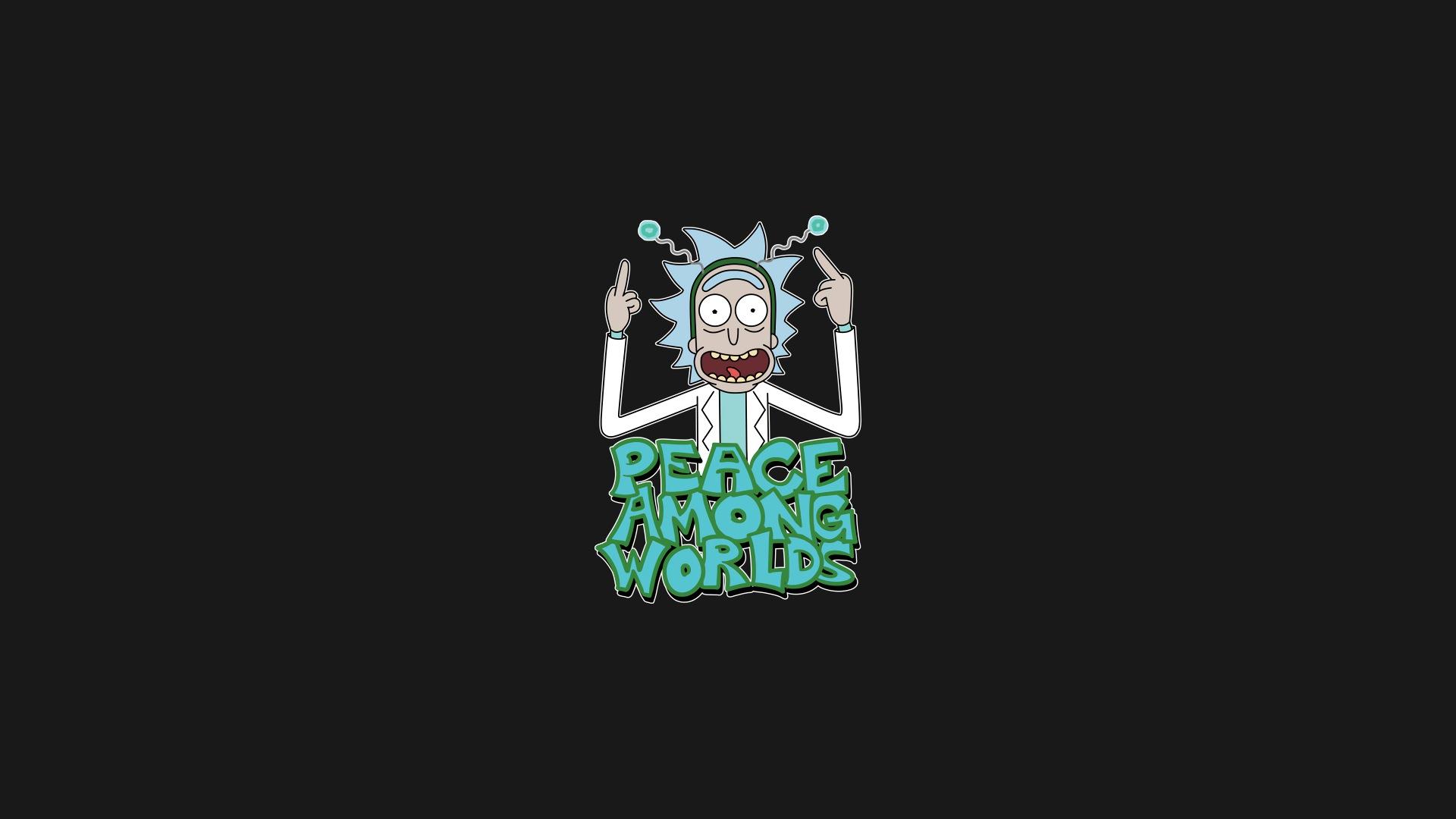 1920x1080 Rick In Rick And Morty HD Cartoons, 4k Wallpaper, Image, Background, Photo and Picture