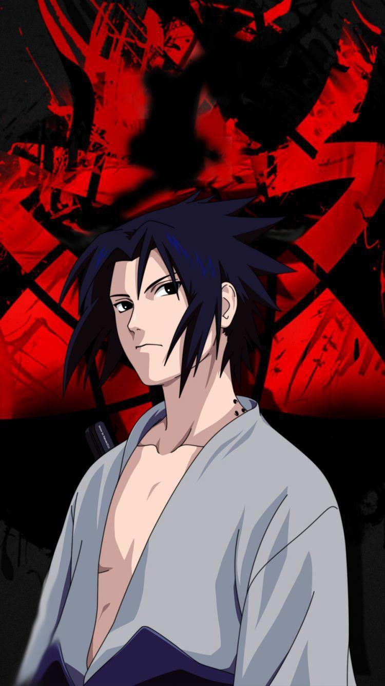 750x1334 iPhone Sasuke Wallpaper