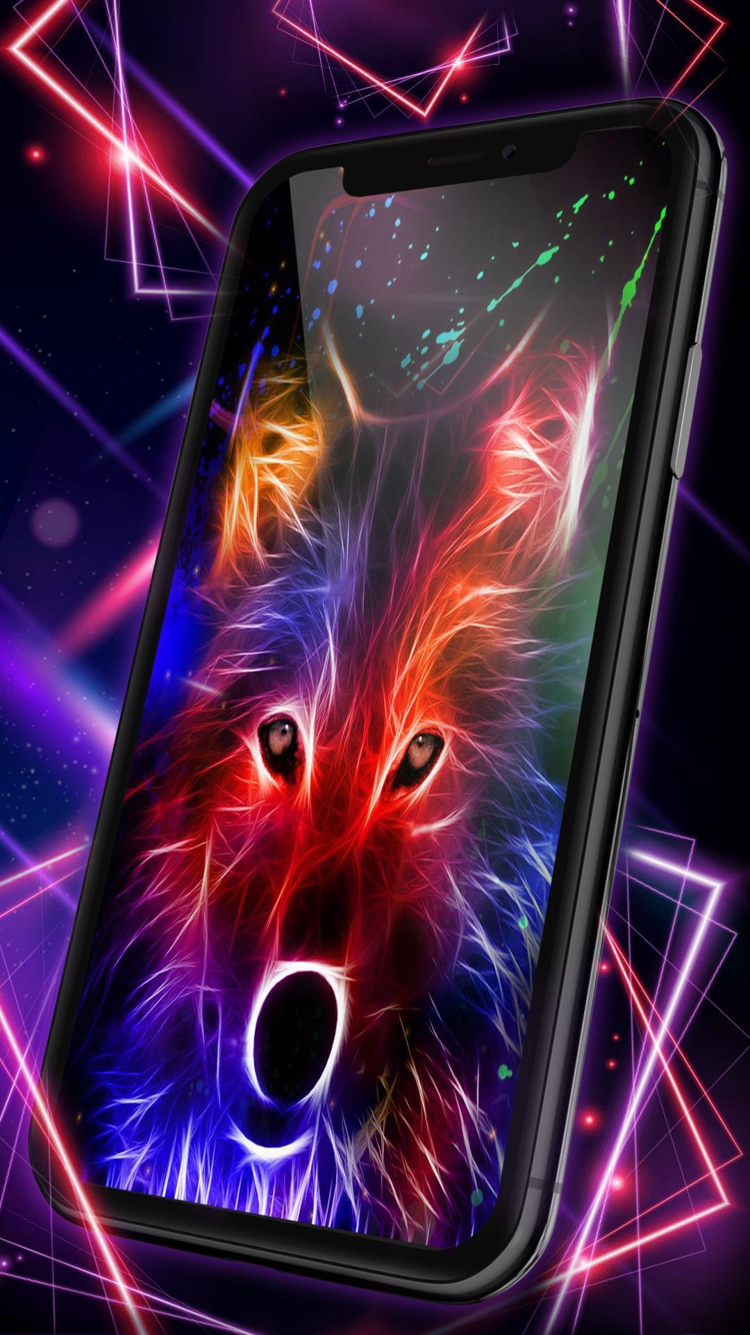 1080x1920 Neon animals wallpaper APK pour Android Télécharger