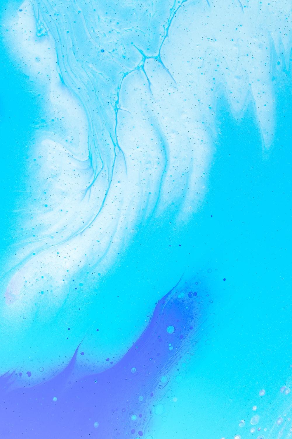 1000x1500 orange and blue abstract painting photo