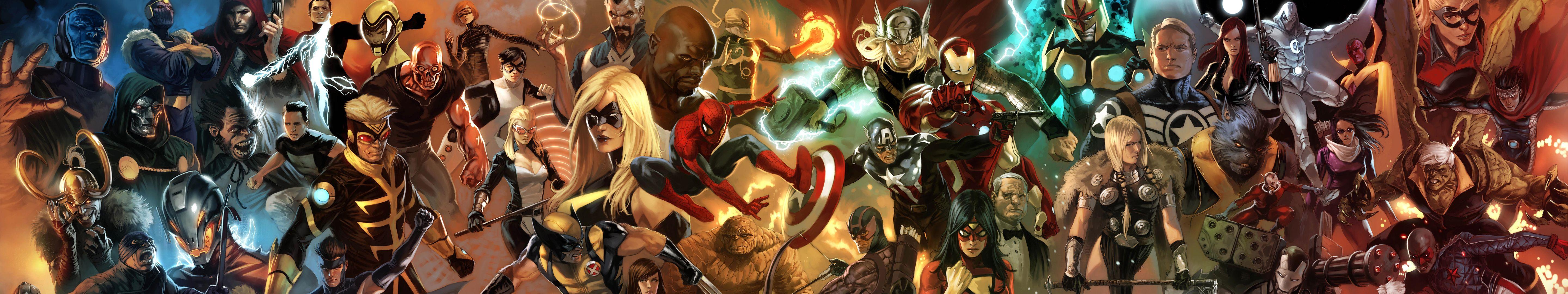 Avengers: Từ Iron Man, Captain America, Thor, Hulk cho đến Black Panther hay Spider-Man - Avenger chính là sự kết hợp giữa tất cả những siêu anh hùng yêu thích. Hãy thưởng thức những hình ảnh độc đáo của đội siêu anh hùng này.