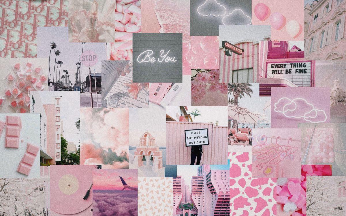 1200x750 Light Pink Aesthetic Wallpaper HD