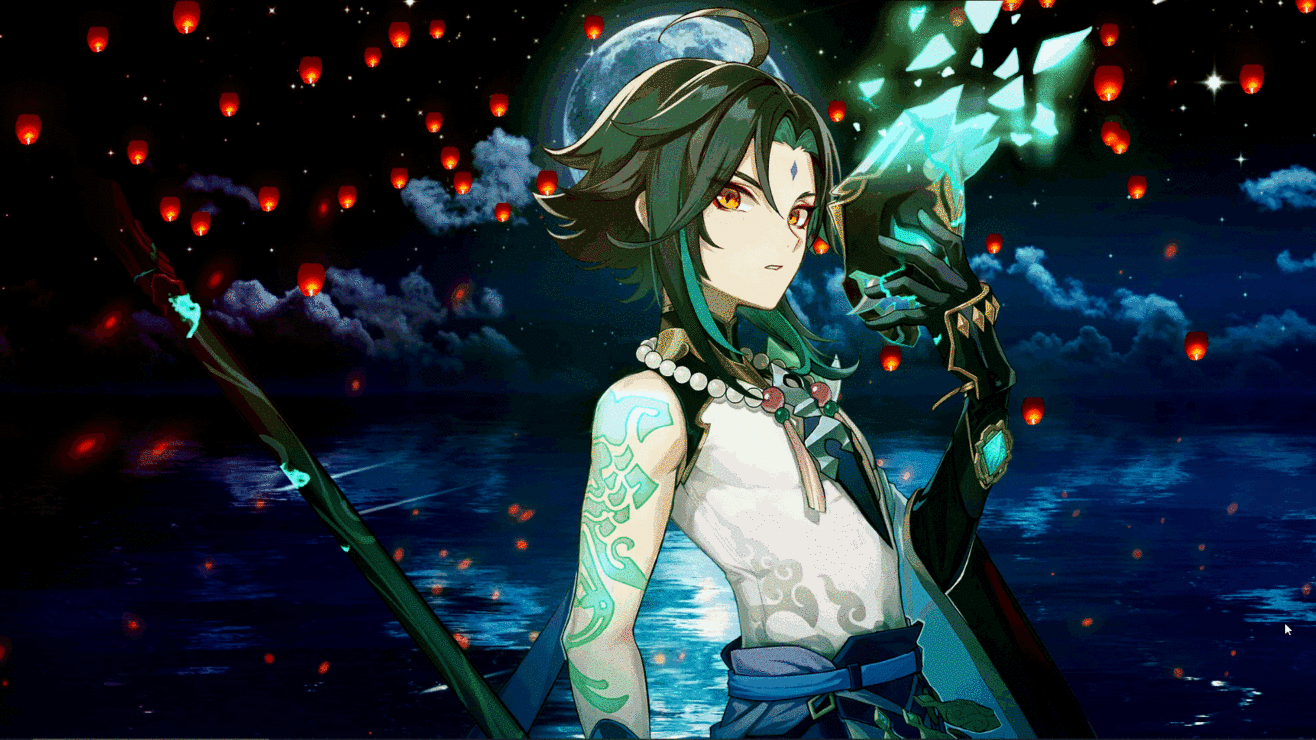 1316x740 genshin. Live wallpaper, Wallpaper pc, Desktop wallpaper art