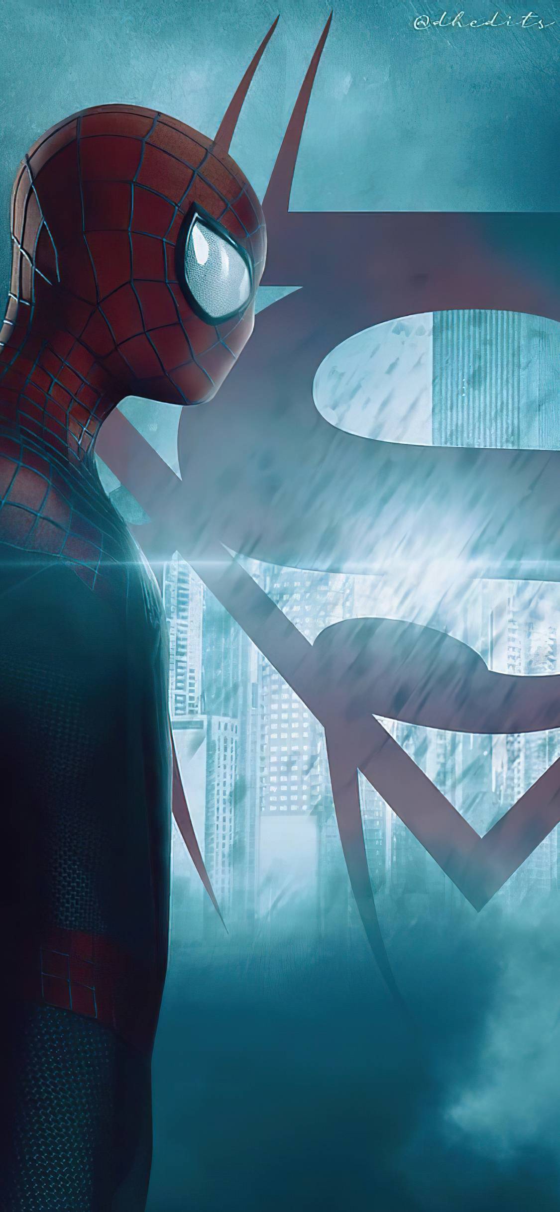 1125x2436 Spider Man Vs Superman 4k iPhone XS, iPhone iPhone X HD 4k Wallpaper, Image, Background, Photo and Picture