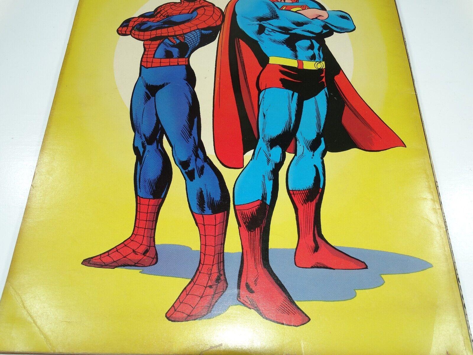 1600x1200 Superman Vs Amazing Spider Man Treasury Edition FN 1976 Marvel DC Comics