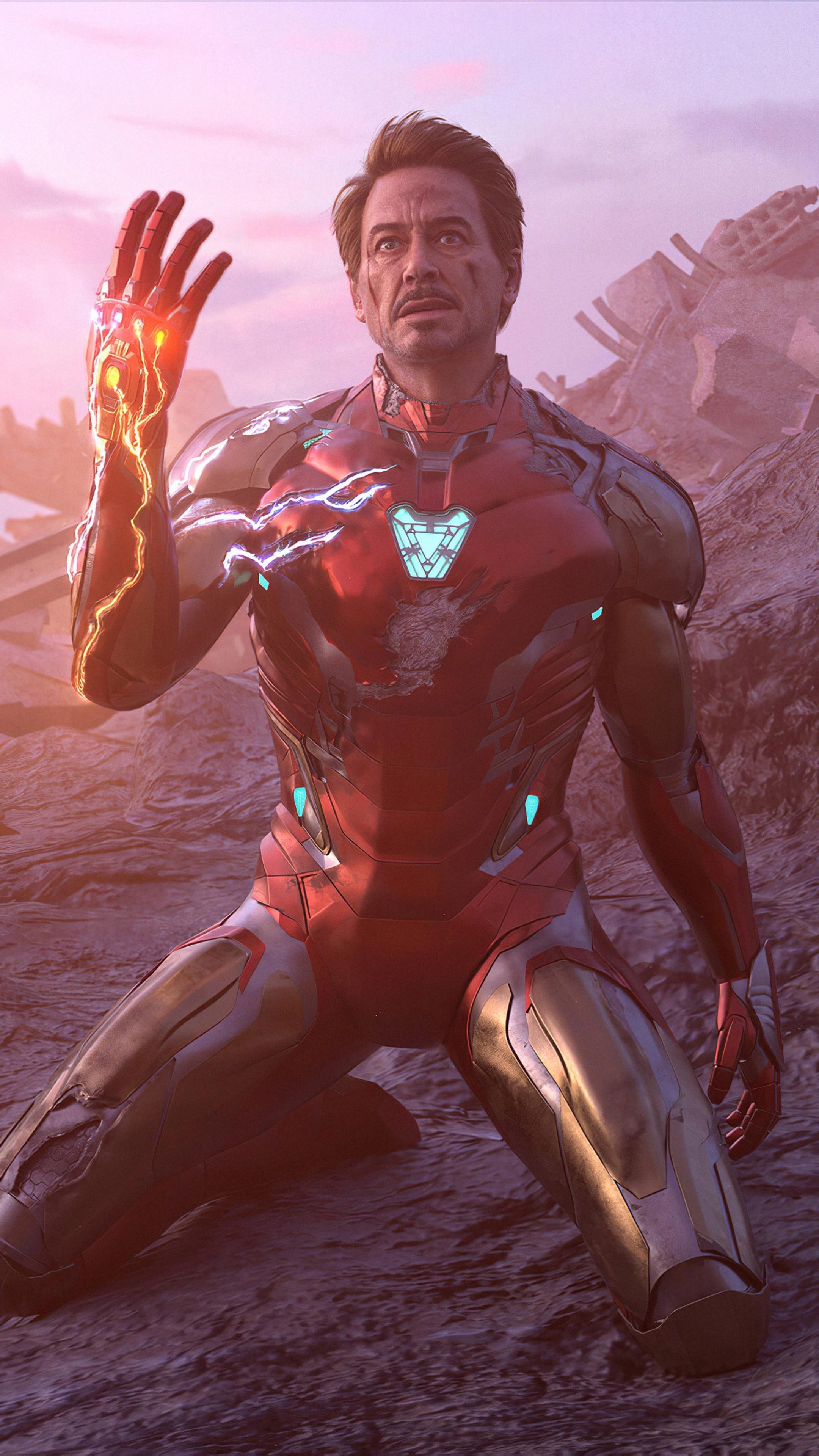 2160x3840 Iron Man, Tony Stark, Infinity Stones, Avengers, 4k Gallery HD Wallpaper