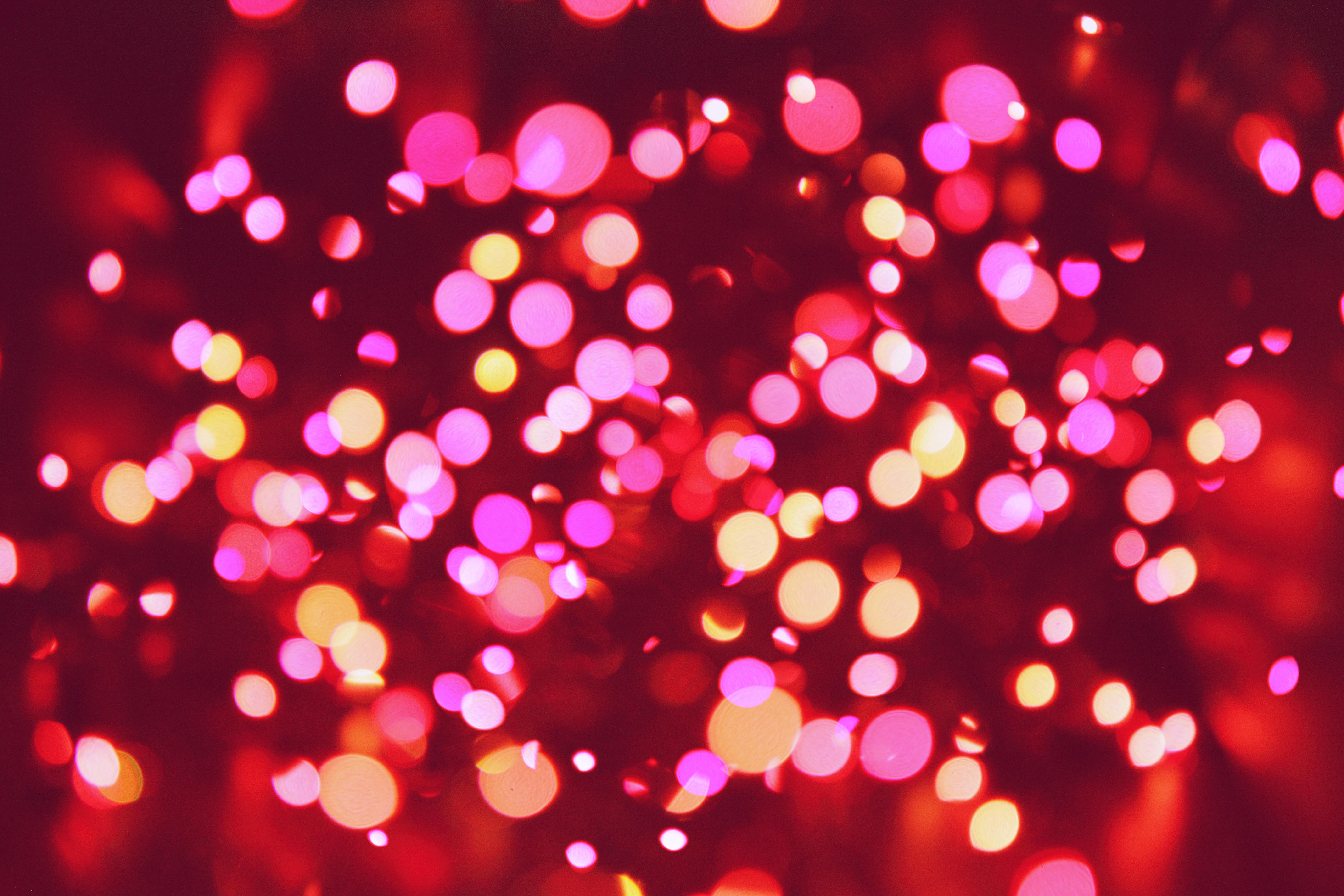 5616x3744 Pink Bokeh Lights · Free
