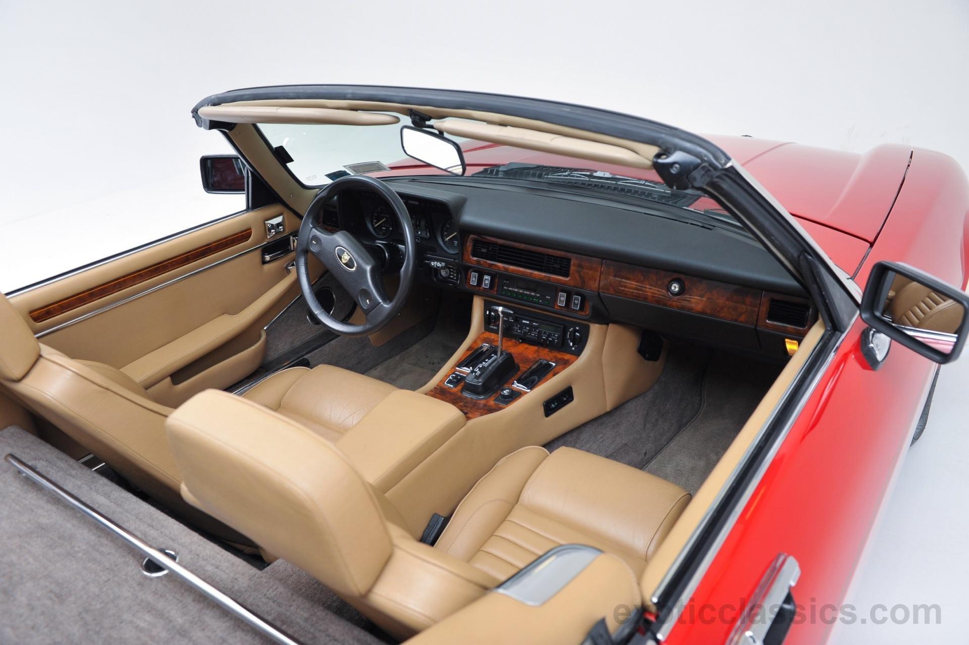 1920x1278 Jaguar XJS Convertible V12 cars red wallpaperx1278