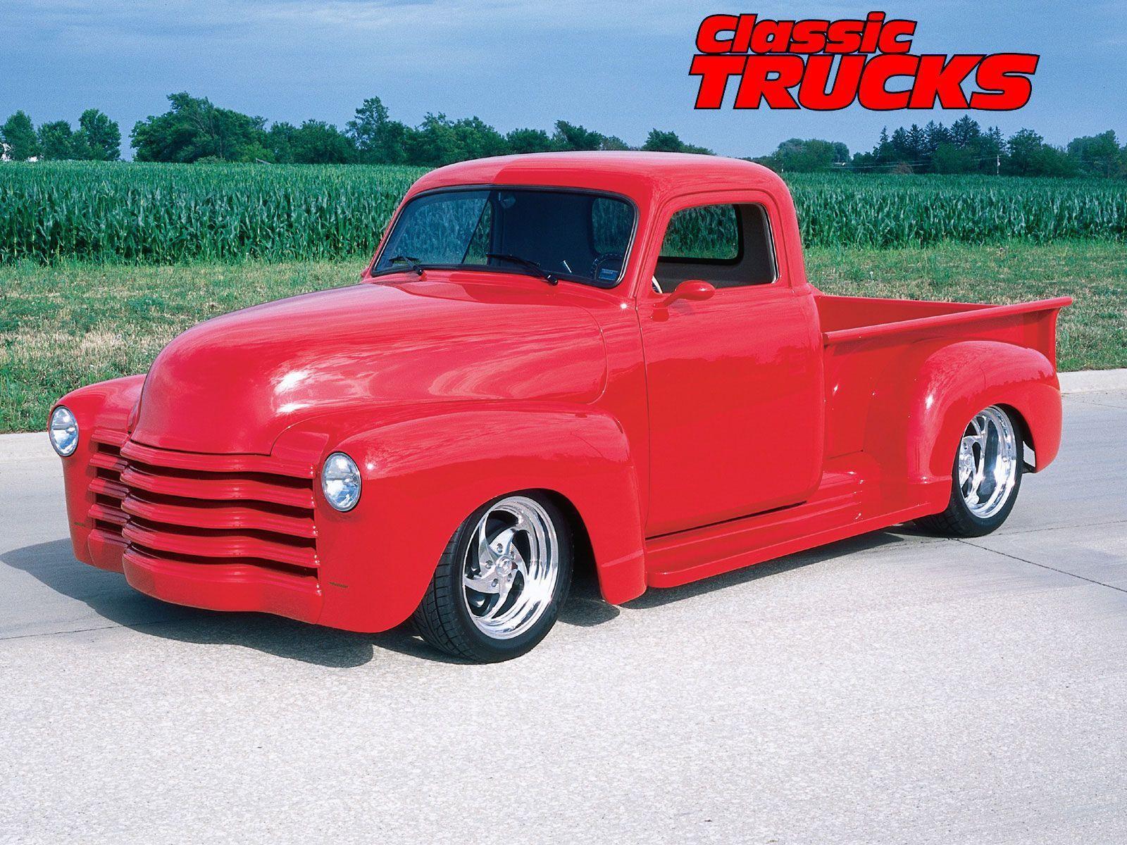 1600x1200 Classic Trucks Wallpaper