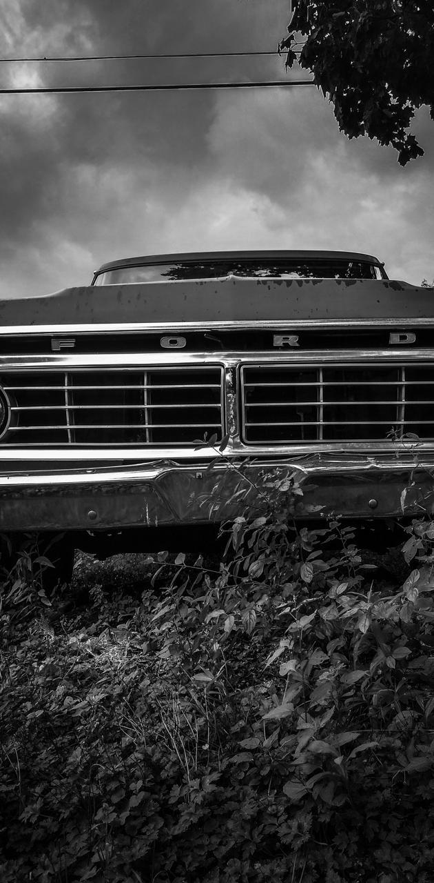 630x1280 Old Ford wallpaper