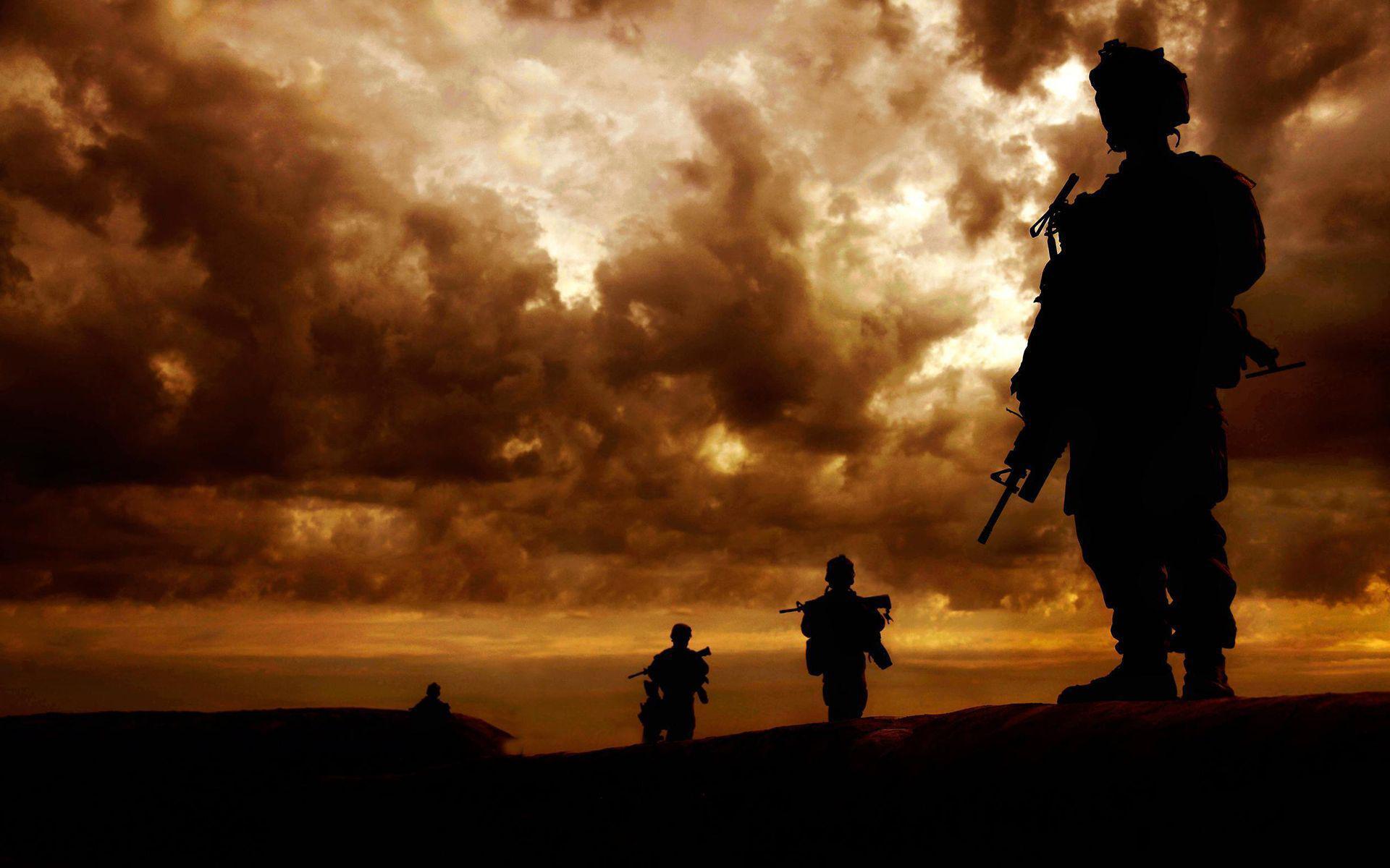 Silhouette Soldier Phone Wallpapers - Top Free Silhouette Soldier Phone