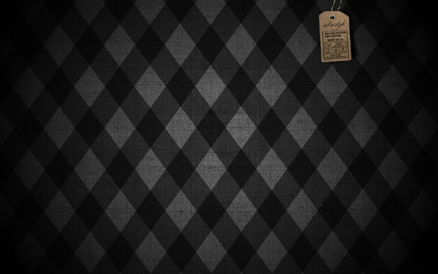 1680x1050 Black Style Wallpaper