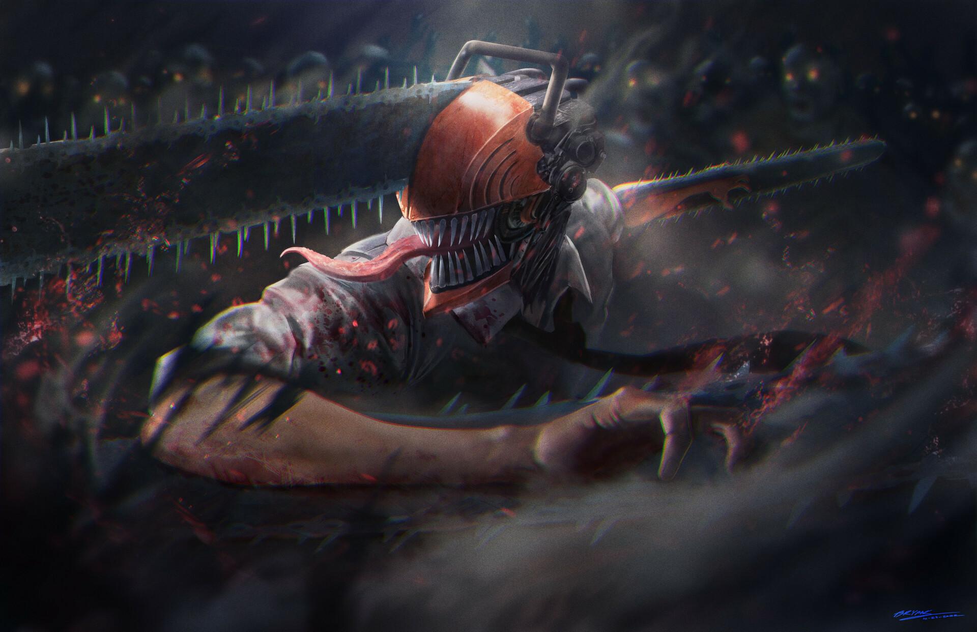 1920x1242 Cool Denji Chainsaw Man Digital Art Wallpaper, HD Anime 4K Wallpaper, Image and Background