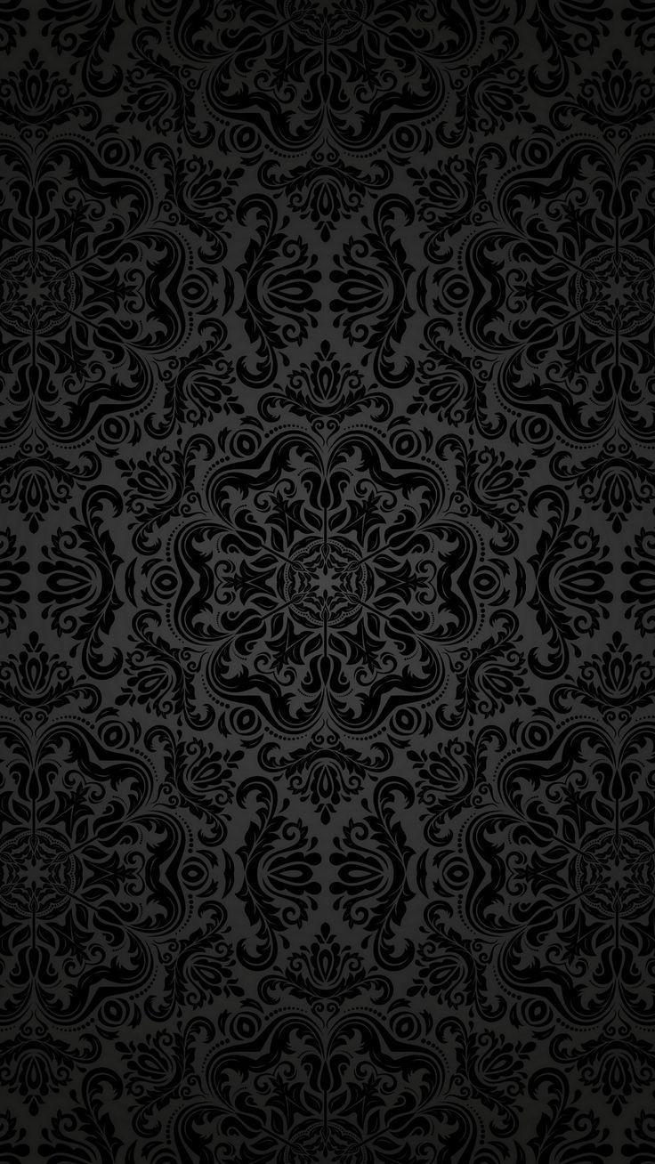 736x1308 Black Style Wallpaper