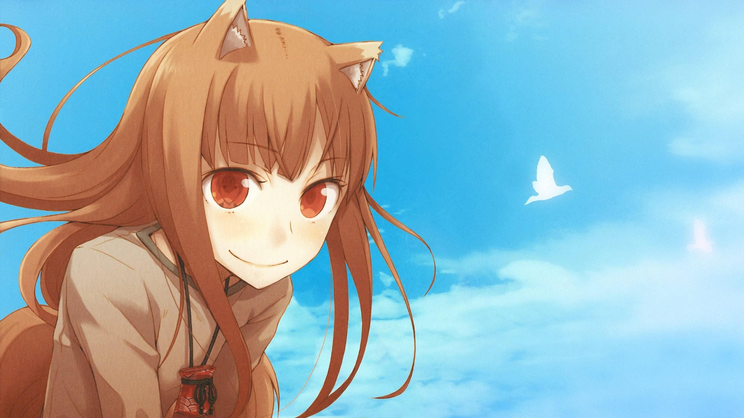 2560x1440 Spice And Wolf, Holo Wallpaper HD / Desktop and Mobile Background