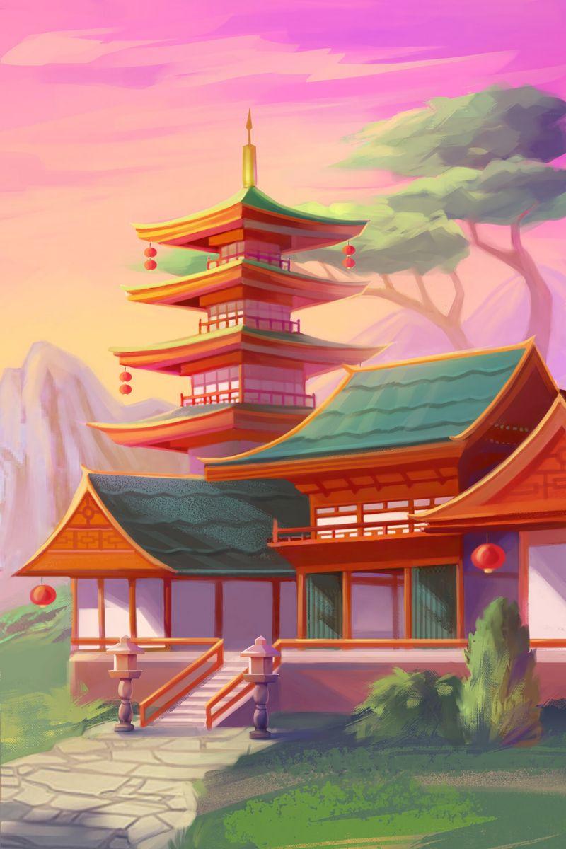 800x1200 Download Wallpaper 800x1200 Architecture, China, Art Iphone 4s 4 For Parallax HD Background