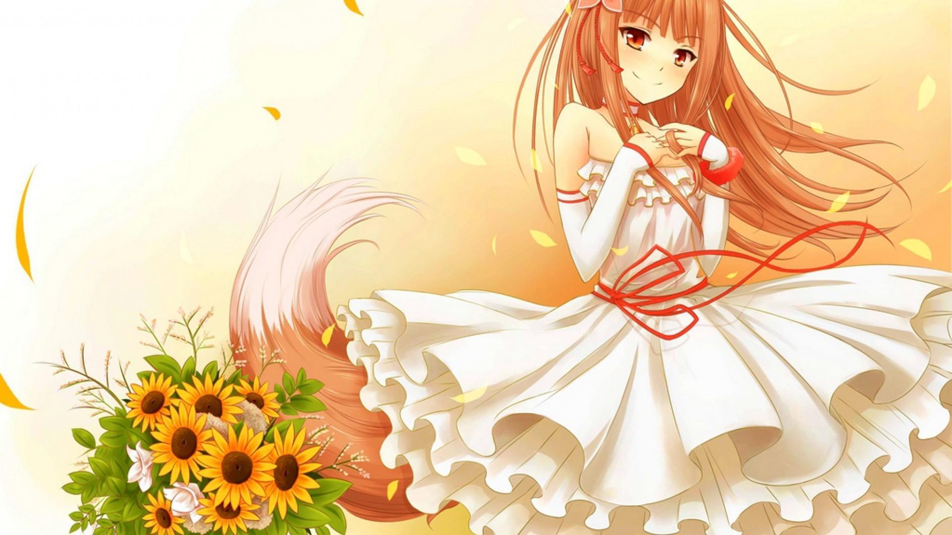 1920x1080 holo spice and wolf HD wallpaper, background