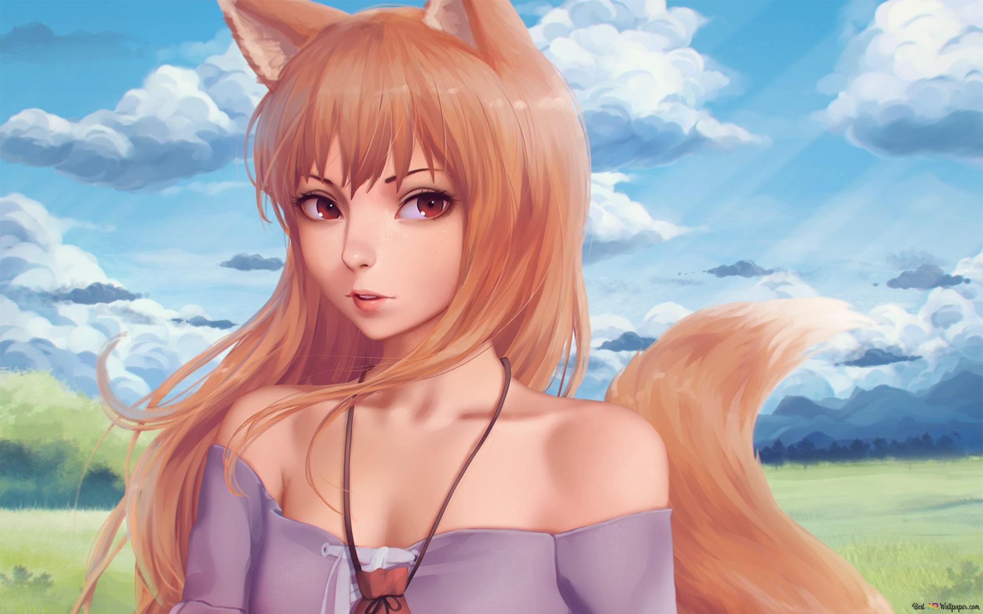 1920x1200 Spice and Wolf HD wallpaper download