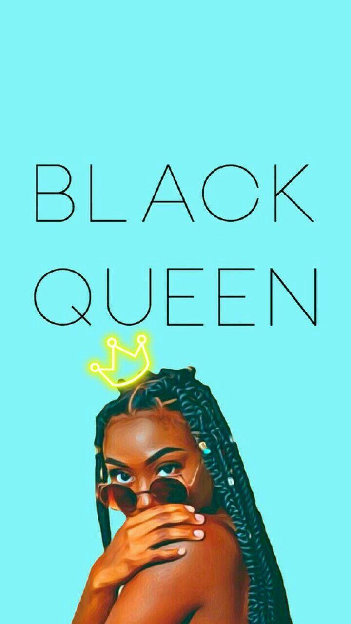 720x1280 Black is the queen. Black girl art, Black girl cartoon, Drawings of black girls