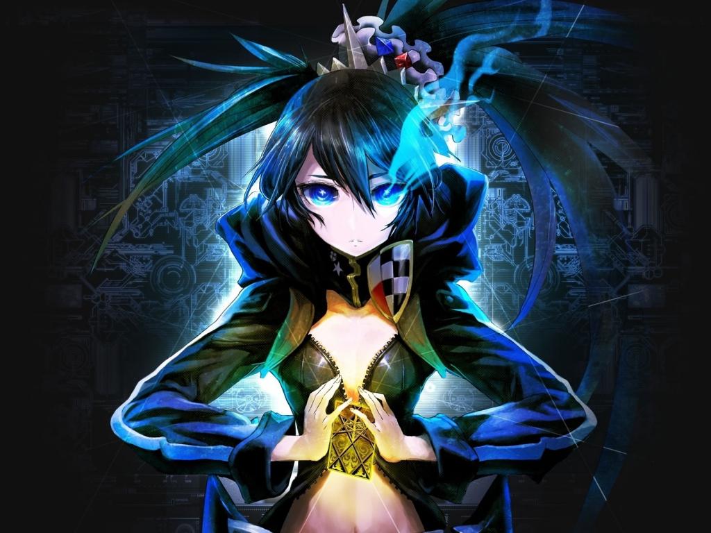 1024x768 Wallpaper hot, anime girl, black rock shooter desktop wallpaper, HD image, picture, background, 35c9a9